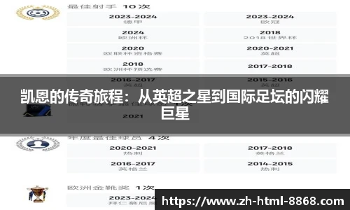 凯恩的传奇旅程：从英超之星到国际足坛的闪耀巨星